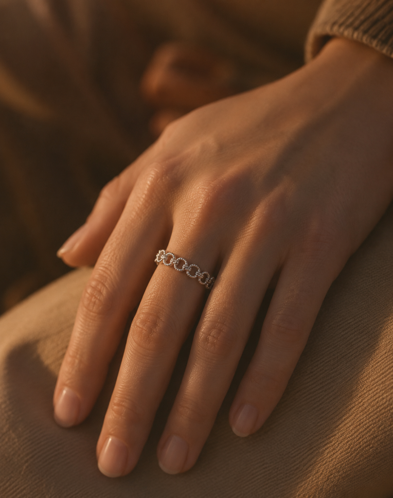 Ring "Glam" aus 925 Sterling Silber