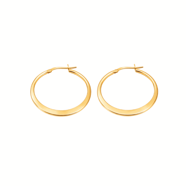 Creolen Felicia 925 goldplattiert