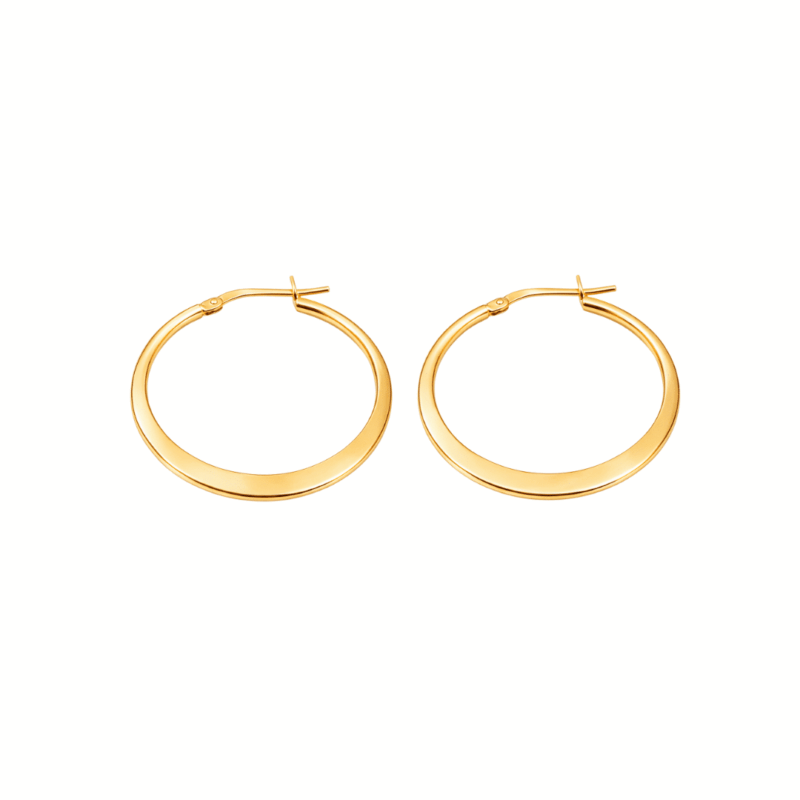 Creolen Felicia 925 goldplattiert