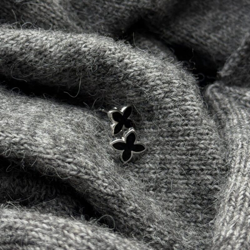 Alternative view of Ohrstecker "Coslada" aus 925 Sterling Silber mit Onyx