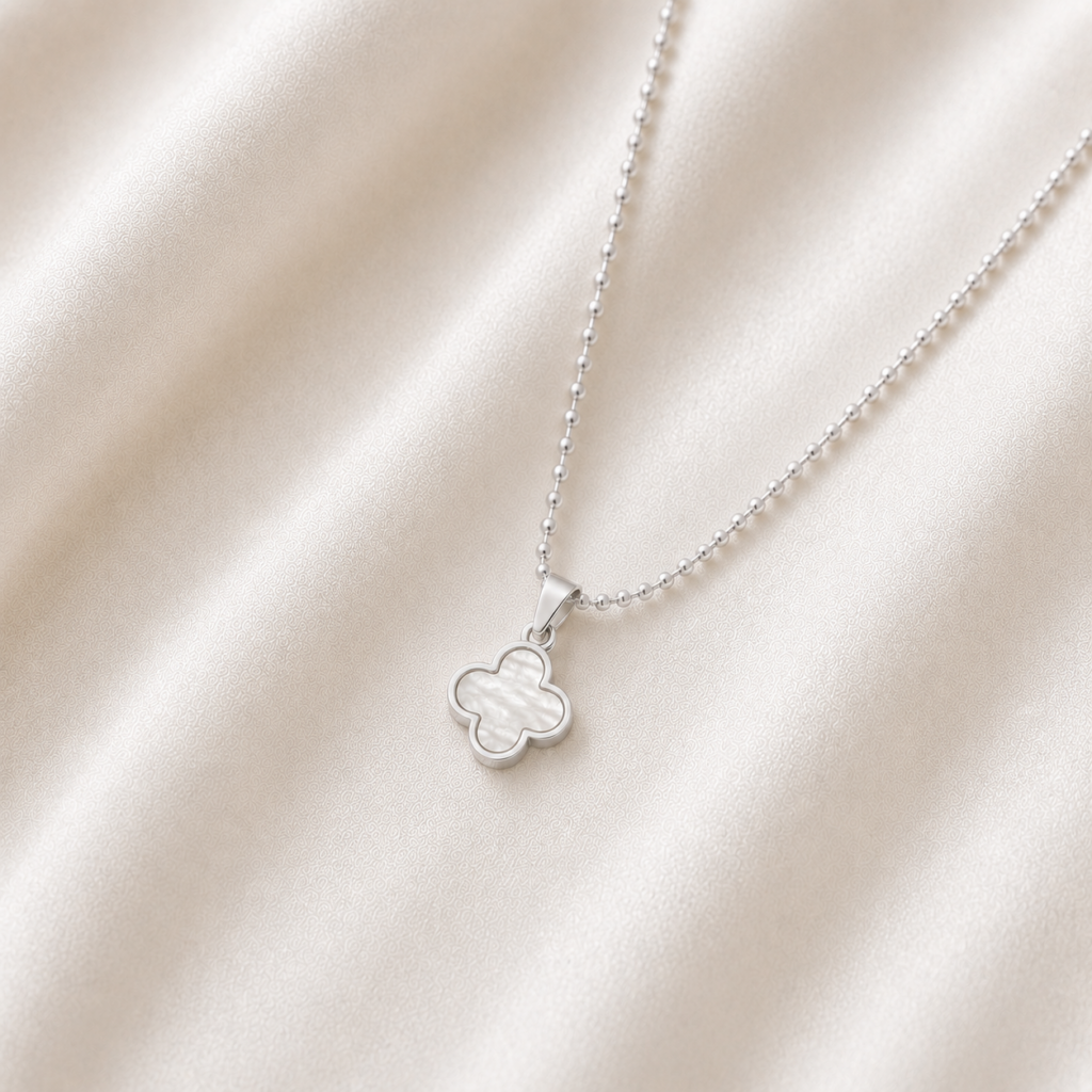 Kette „New York Mini“ mit Perlmutt aus 925er Sterling Silber