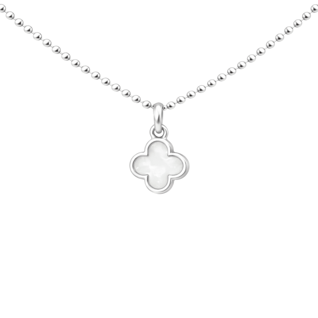 Kette „New York Mini“ mit Perlmutt aus 925er Sterling Silber