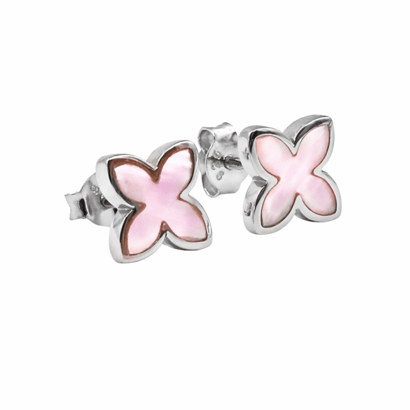 Ohrringe Ohrstecker Coslada rosa Perlmutt 925 Sterling Silber