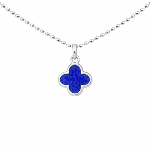 Kette „New York Mini“ mit Lapis aus 925er Sterling Silber