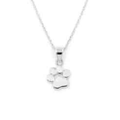 KIDS Kette Pfote 925 Sterling Silber