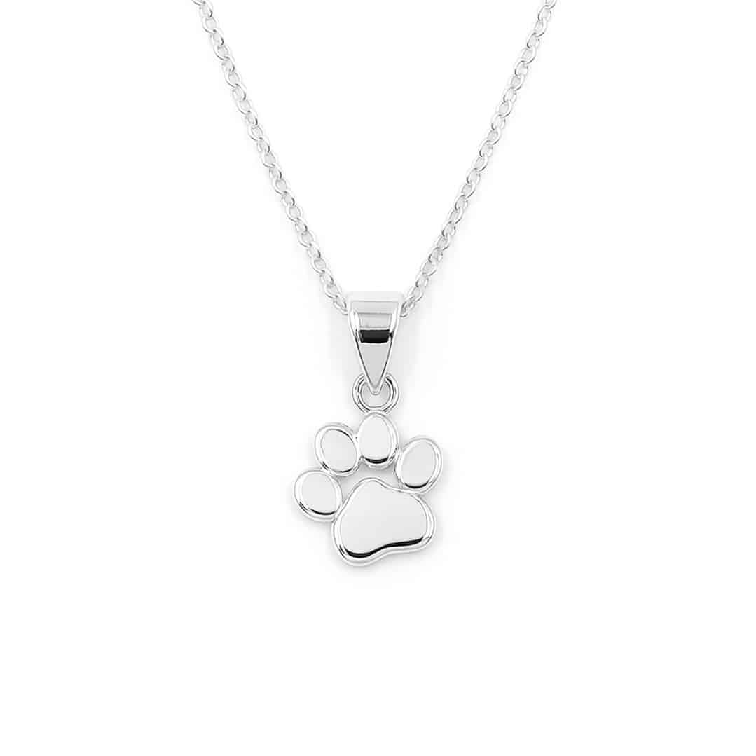 KIDS Kette Pfote 925 Sterling Silber