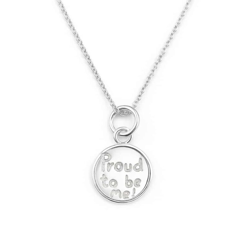 KIDS Kette "Proud to be me" 925 Sterling Silber