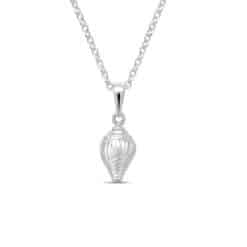 KIDS Kette Muschel 925 Sterling Silber