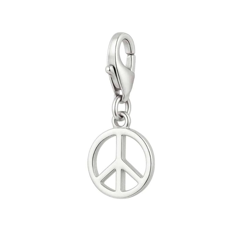 Charm "Peace" aus 925 Sterling Silber