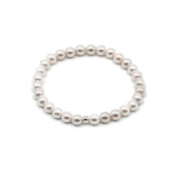 Alternative view of Perlenarmband Minea 925 Sterling Silber