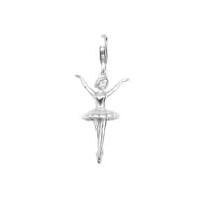 Charm „Ballerina“ aus 925 Sterling Silber