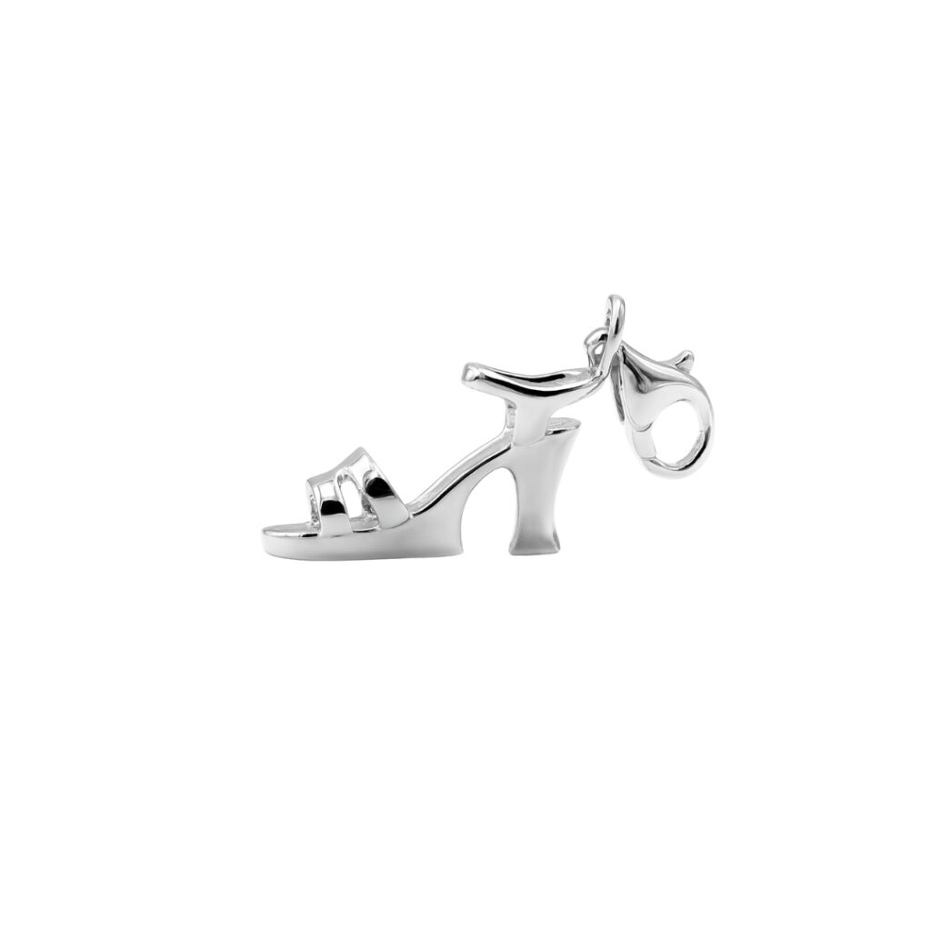 Charm „Sandale mit Absatz“ aus 925 Sterling Silber