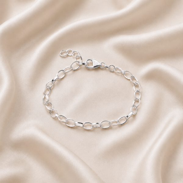 Charms-Armband aus 925 Sterling Silber