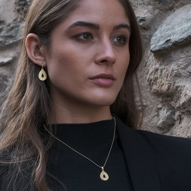 Alternative view of Kette "Claudette" aus 925 Sterling Silber, goldplattiert