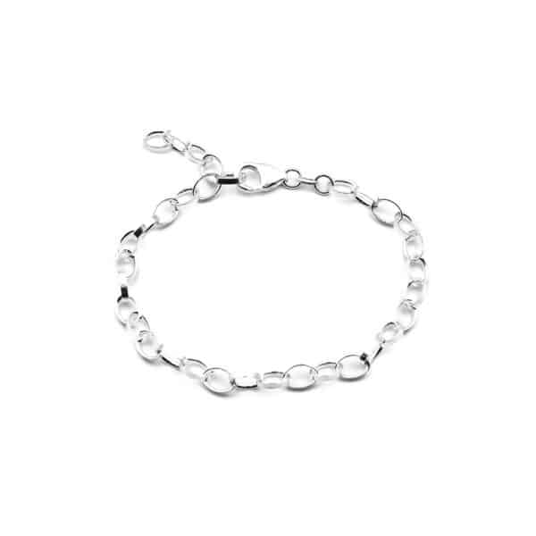 Charms-Armband aus 925 Sterling Silber
