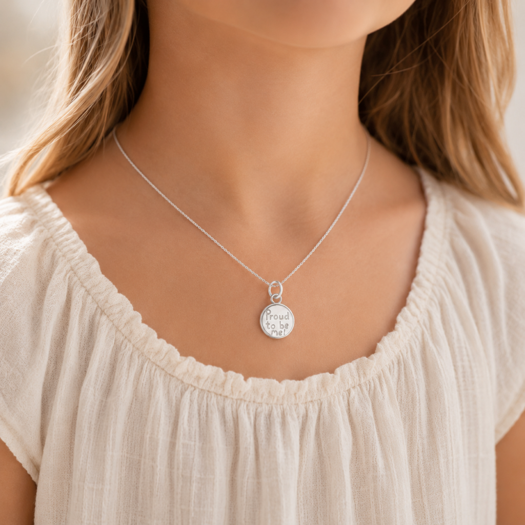 KIDS Kette "Proud to be me" 925 Sterling Silber