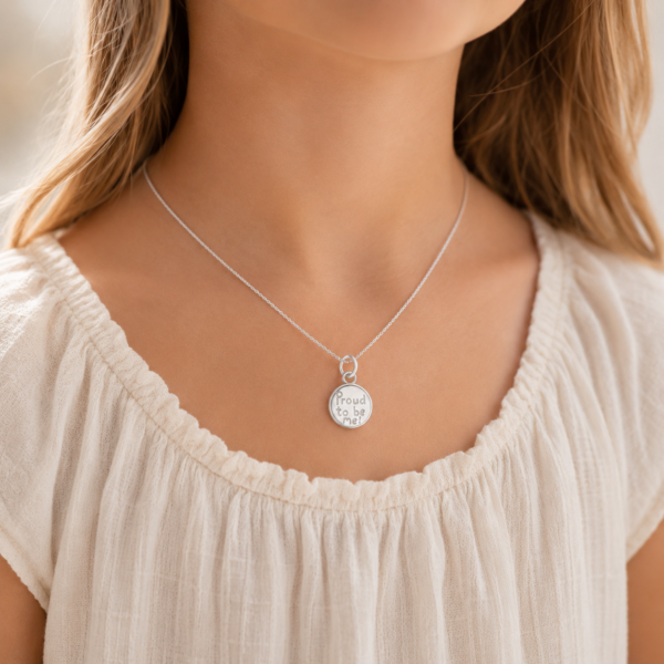 KIDS Kette "Proud to be me" 925 Sterling Silber