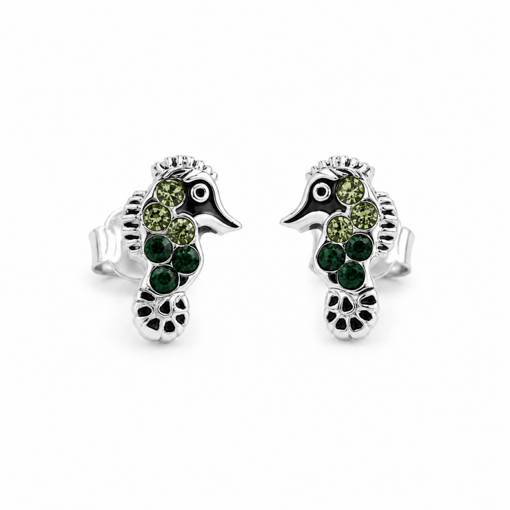 KIDS Ohrringe "Seepferd" 925 Sterling Silber