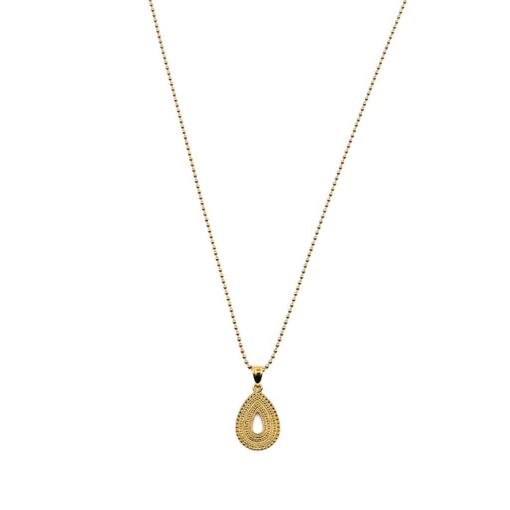 Kette "Claudette" aus 925 Sterling Silber, goldplattiert
