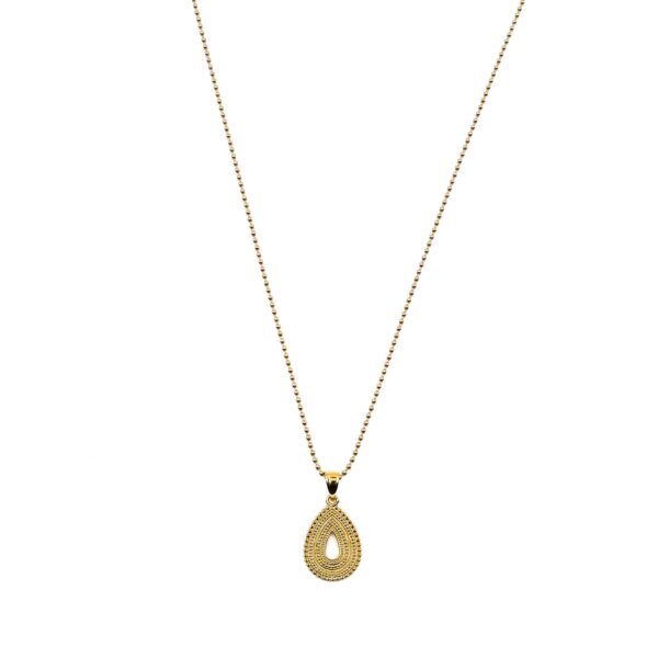 Kette "Claudette" aus 925 Sterling Silber, goldplattiert