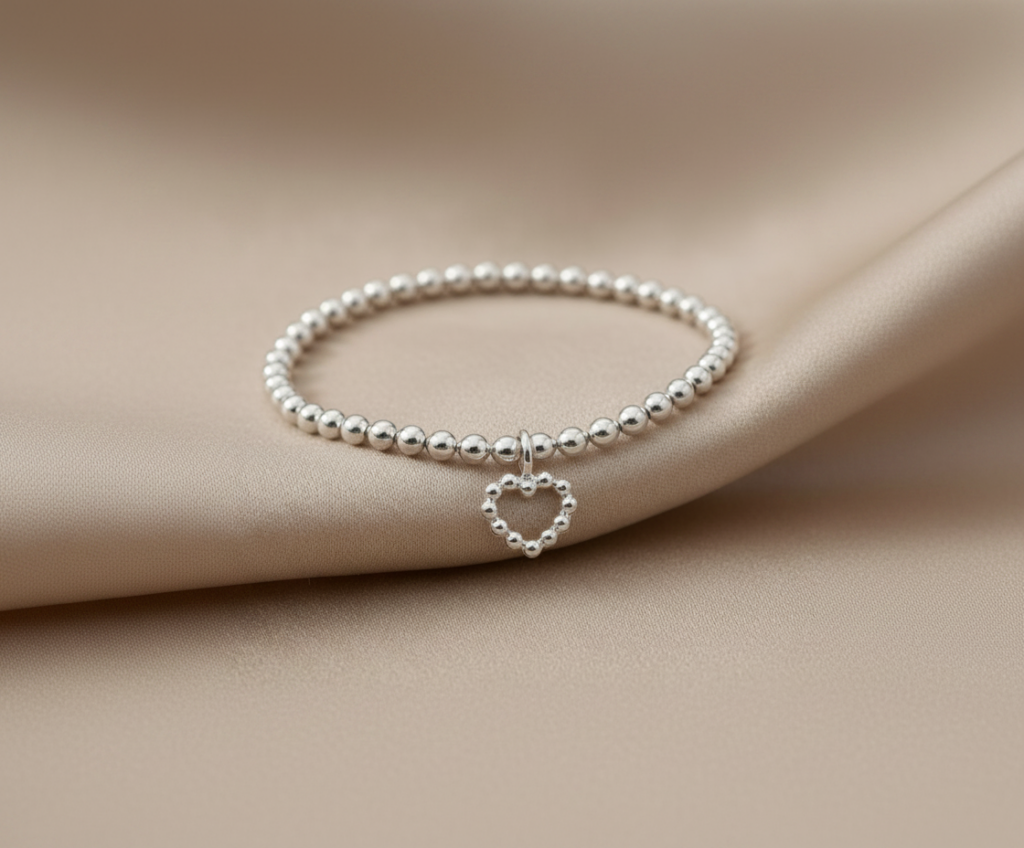Kugelarmband "Liv" aus 925 Sterling Silber