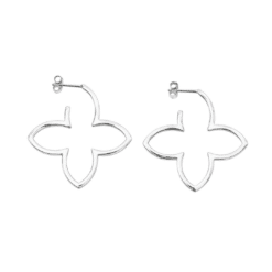 Alternative view of Ohrringe Halbcreole Coslada 925 Sterling Silber