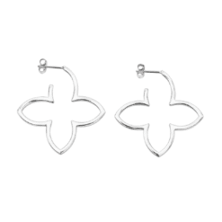 Alternative view of Ohrringe Halbcreole Coslada 925 Sterling Silber