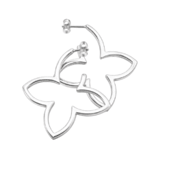 Ohrringe Halbcreole Coslada 925 Sterling Silber