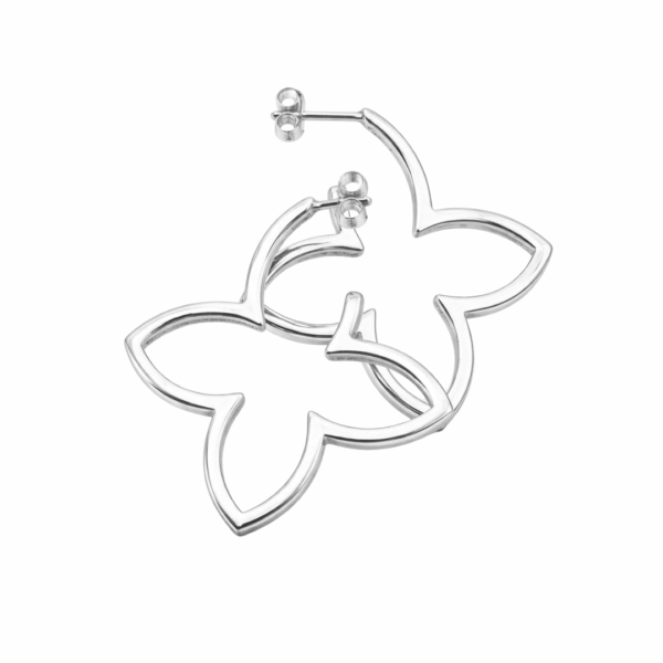 Halbcreolen "Coslada" aus 925 Sterling Silber
