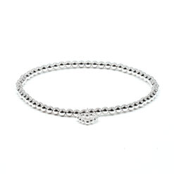 Kugelarmband Liv Herz 925 Sterling Silber