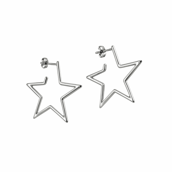 Halbcreolen "Starlight" aus 925 Sterling Silber