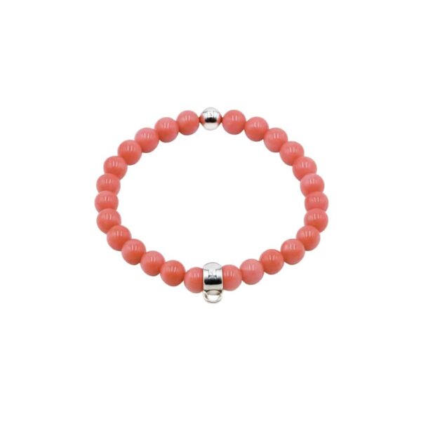 Charms-Kugelarmband „Kristy“ mit Edelstein und 925 Sterling Silber