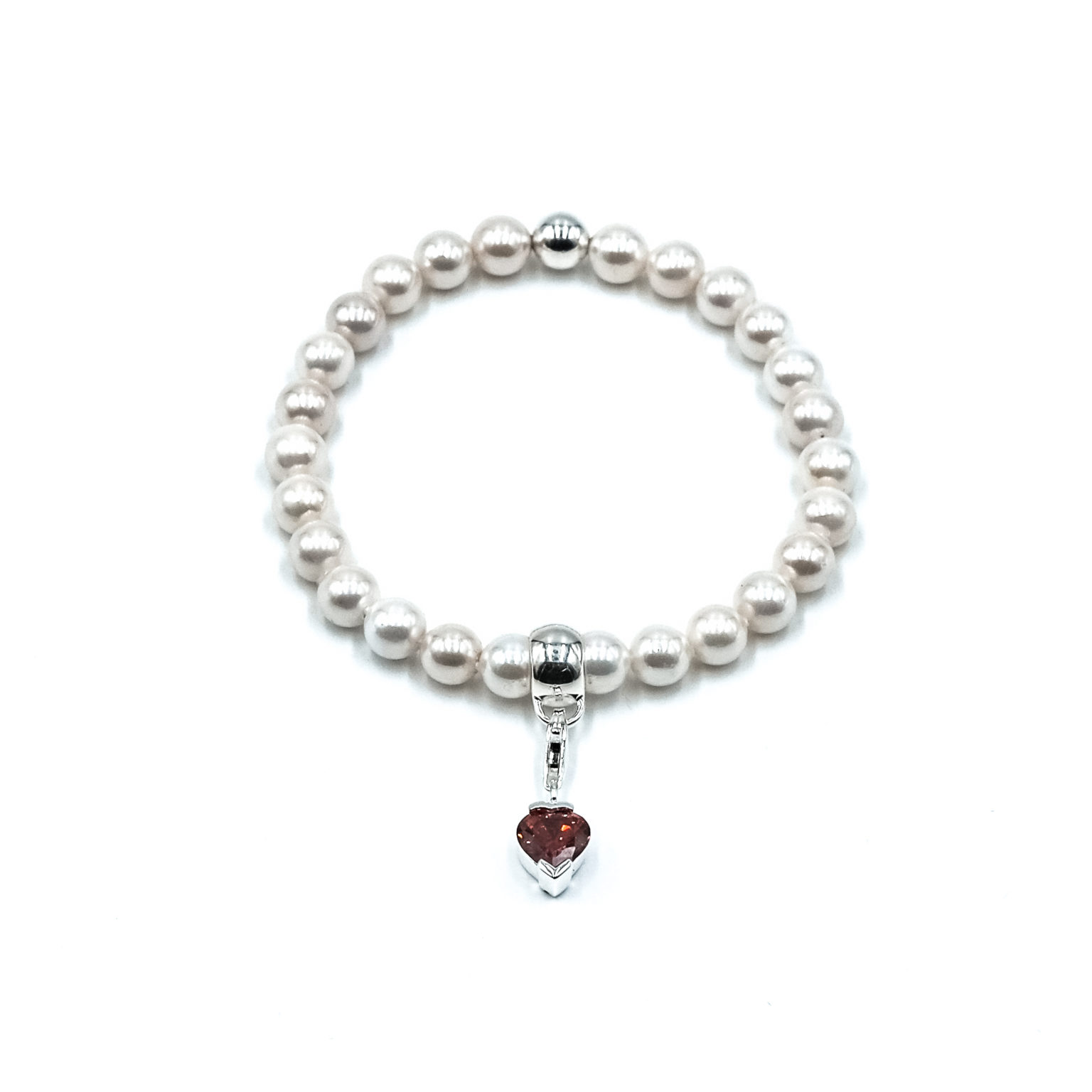 JAYARE Ohrringe Mädchen 925 Sterling Silber Mit Herz & Zirkonia