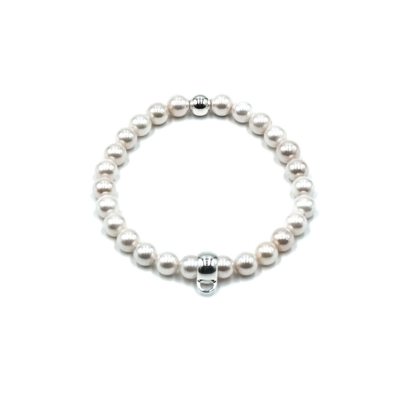 Charms Perlenarmband Lyn 925 Sterling Silber