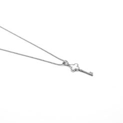 Alternative view of Kette Schlüssel New York Perlmutt 925 Sterling Silber