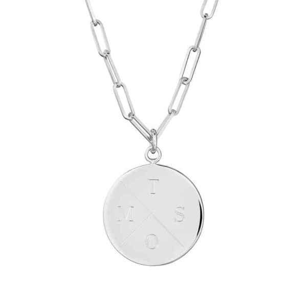 Kette „Veneziana“ aus 925er Sterling Silber mit Gravur