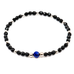 Alternative view of MEN Kugelarmband Everest Edelstein mit 925 Sterling Silber