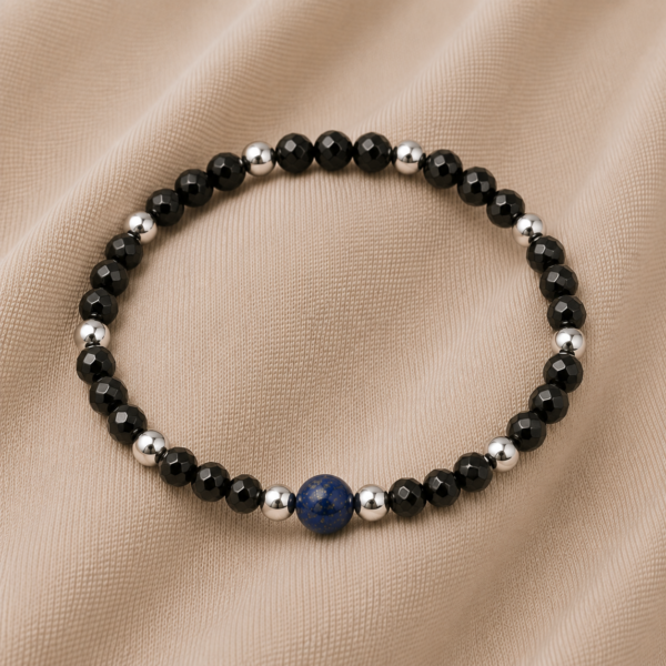 Kugelarmband Everest Edelstein mit 925 Sterling Silber