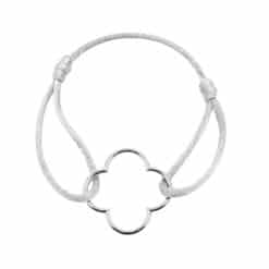 Armband Kleeblatt Columbiana Multicolor 925 Sterling Silber