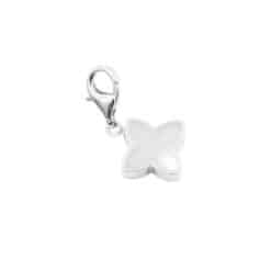 Charms Kleeblatt Coslada Perlmutt 925 Sterling Silber
