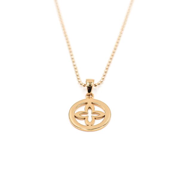 Kette "Cosbil" aus 925 Sterling Silber, goldplattiert