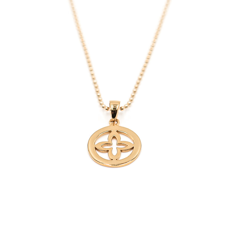 Kette "Cosbil" aus 925 Sterling Silber, goldplattiert