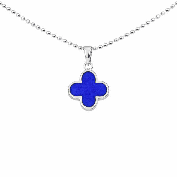 Kette "New York" mit Lapis aus 925 Sterling Silber