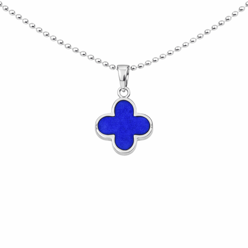 Kette "New York" mit Lapis aus 925 Sterling Silber