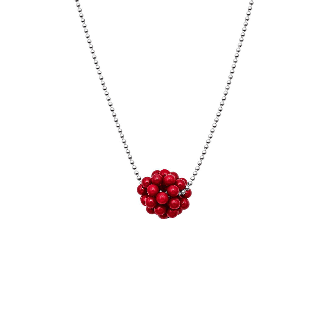 Kette "Berry Florisa" Edelstein mit 925 Sterling Silber