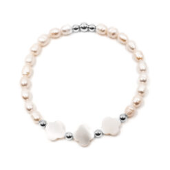 Arletta Perlenarmband mit 925 Sterling Silber