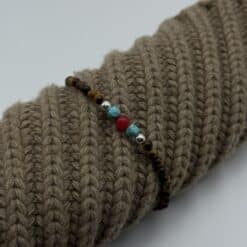 Alternative view of MEN Kugelarmband „Yago“ mit Edelstein aus 925er Sterling Silber