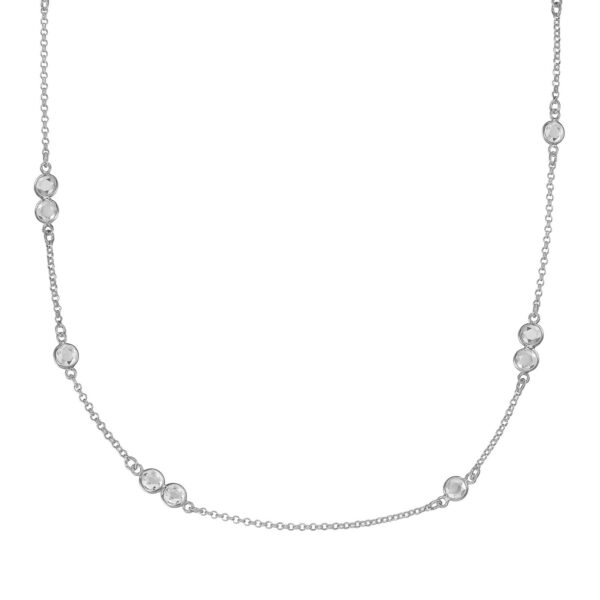 Alternative view of Kette Malena 925 Sterling Silber Zirkonia