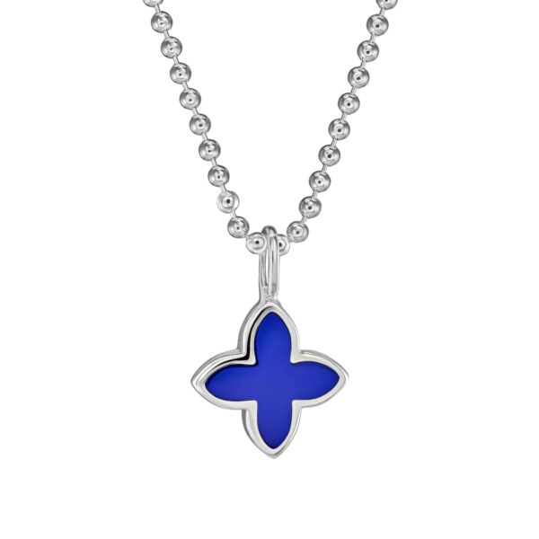 Kette „Mini Coslada“ mit Lapislazuli aus 925er Sterling Silber