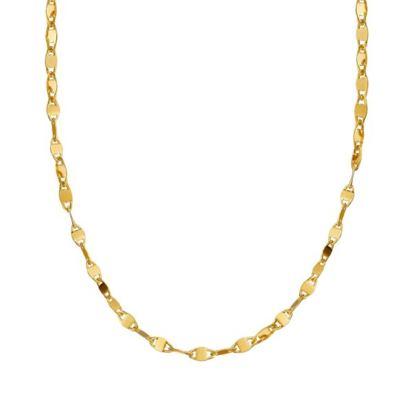 Kette "Sira" aus 925 Sterling Silber, goldplattiert